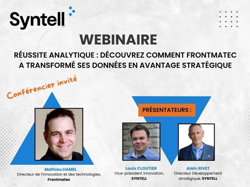 Réussite analytique Découvrez comment Frontmatec a transformé ses données en avantage stratégique